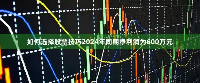 如何选择股票技巧2024年同期净利润为600万元