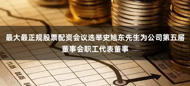 最大最正规股票配资会议选举史旭东先生为公司第五届董事会职工代表董事